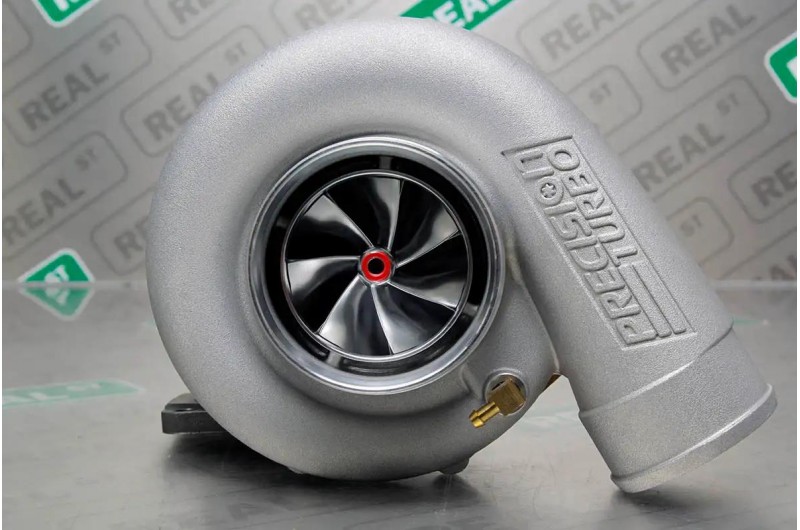 Турбокомпресор Precision Next Gen HP CEA 7675 Billet 76mm 1480HP Ball Bearing T4 Divided 1.15 A/R V-Band